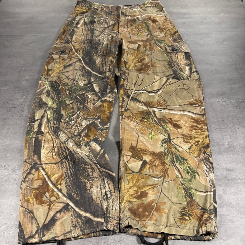 Vintage Liberty Cargo Pants Mens 32x32 Regular Camo Realtree Adjustable Waist